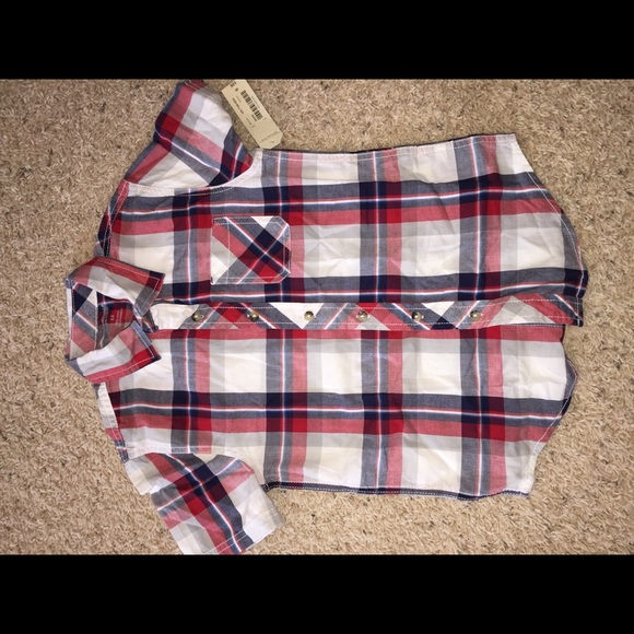 Boys Arizona Jeans short sleeved button up shirt - Picture 1 of 5